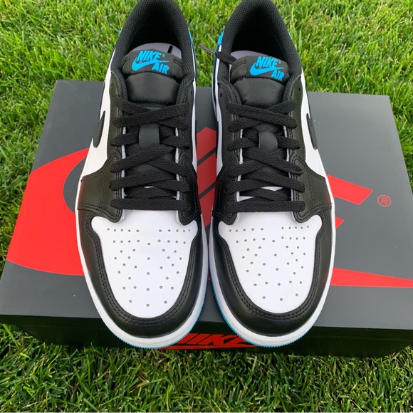 Jordan 1 low “power blue” 10.5 M - Picture 5 of 8
